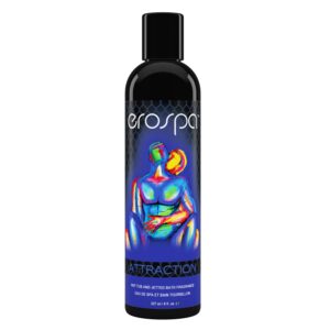 Erospa Hot Tub Aromatherapy Liquid with All-Natural Extracts – 237 ml/8 fl oz – 100% Body-Safe Spa and Hot Tub Fragrances – Vegan, Gluten Free, Parabens Free, Cruelty Free (Attraction)