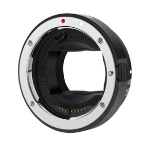 geordgy ef/ef-s lens mount adapter compatible with canon ef/ef-s lens for sony e mount mirrorless cameras series a9 a7r5 a7r4 a7r3 a7r2 a7r4a a7m3 a7m2 a7r a7s a7 a7c auto-focus lens converters ring