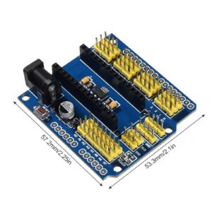 Diitao 5PCS for Nano I/O Expansion Sensor Shield Module for Arduino for Nano V3.0 for Nano Pro 2009