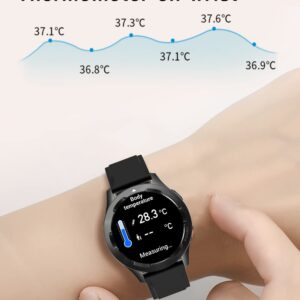 Smart Watches for Men 1.32 in Full Touchscreen Waterproof Smartwatch Bluetooth Call Dial Sports Calories Steps Counter Fitness Tracker Android iOS