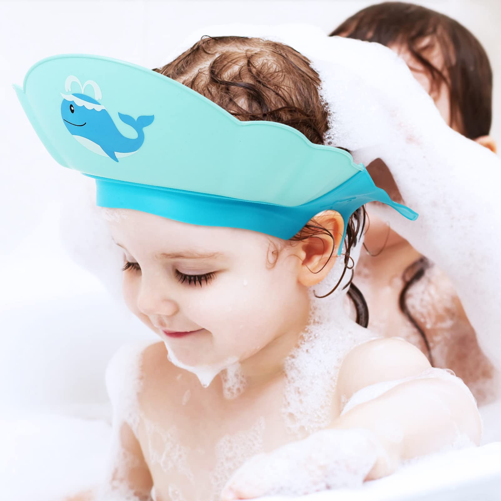 minkissy Children's Shampoo Cap Infant Shower Cap Kids Hair Washing Shield Shampoo Shower Cap Children s Hair Washing Cap Baby Shampoo Visor Kids Bath Visor Toddler Bath Head Pp Take a Bath