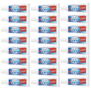 crest kids cavity protection toothpaste, sparkle fun, travel size 0.85 oz (24g) - pack of 24