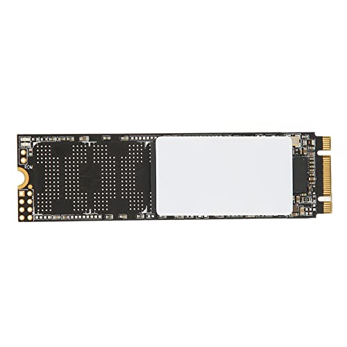 Gaeirt Laptop M.2 NGFF SSD, PCB Material SSD for Laptop Quiet Operation Low Temperature 128G Cache for Home for Office