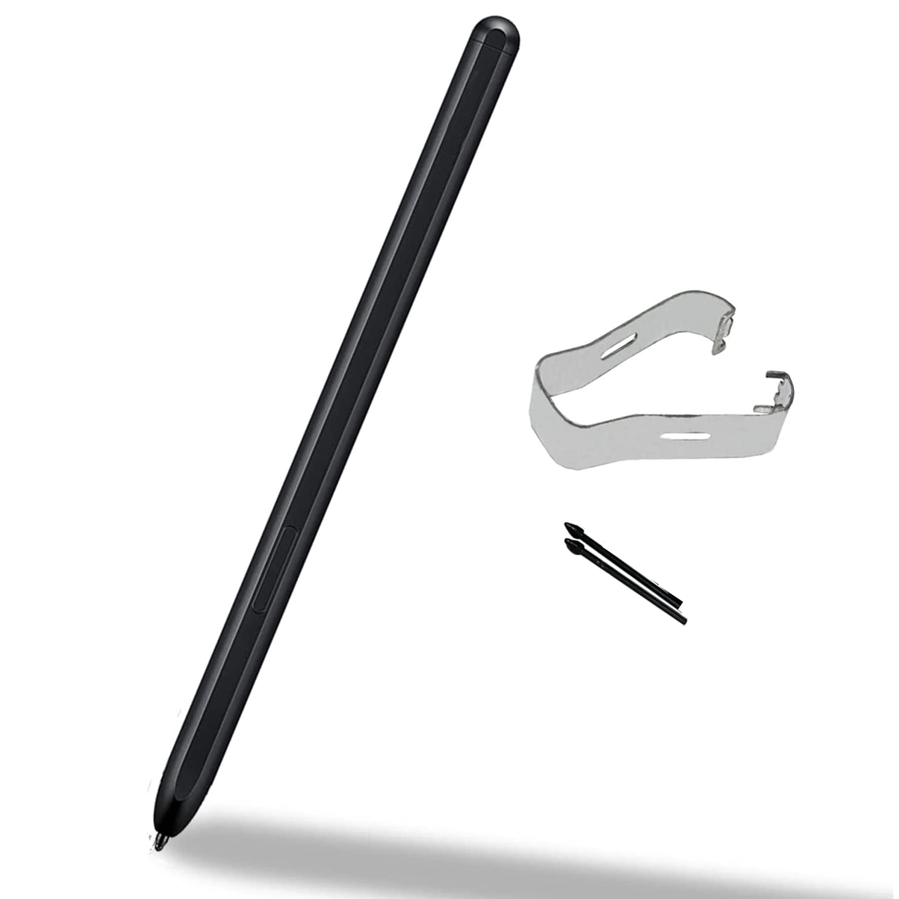 Galaxy Z Fold 4 S Pen Fold Edition,S Pen Z Fold 4,4096 Pressure Levels,Stylus Pen Replacement for Samsung Galaxy Z Fold 4 5G + Tips/Nibs(Black) EF- FF92PCBEGUS