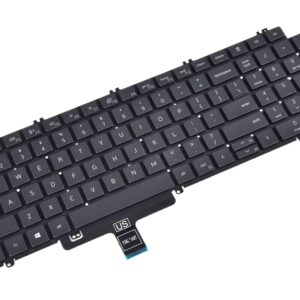 Replacement Keyboard for Dell Latitude 5520 5530 5540 5521 5531, Precision 3560 3570 3580 3561 3571 3581 Laptop with Backlit US Layout P/N: N7N16 0N7N16