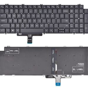 Replacement Keyboard for Dell Latitude 5520 5530 5540 5521 5531, Precision 3560 3570 3580 3561 3571 3581 Laptop with Backlit US Layout P/N: N7N16 0N7N16