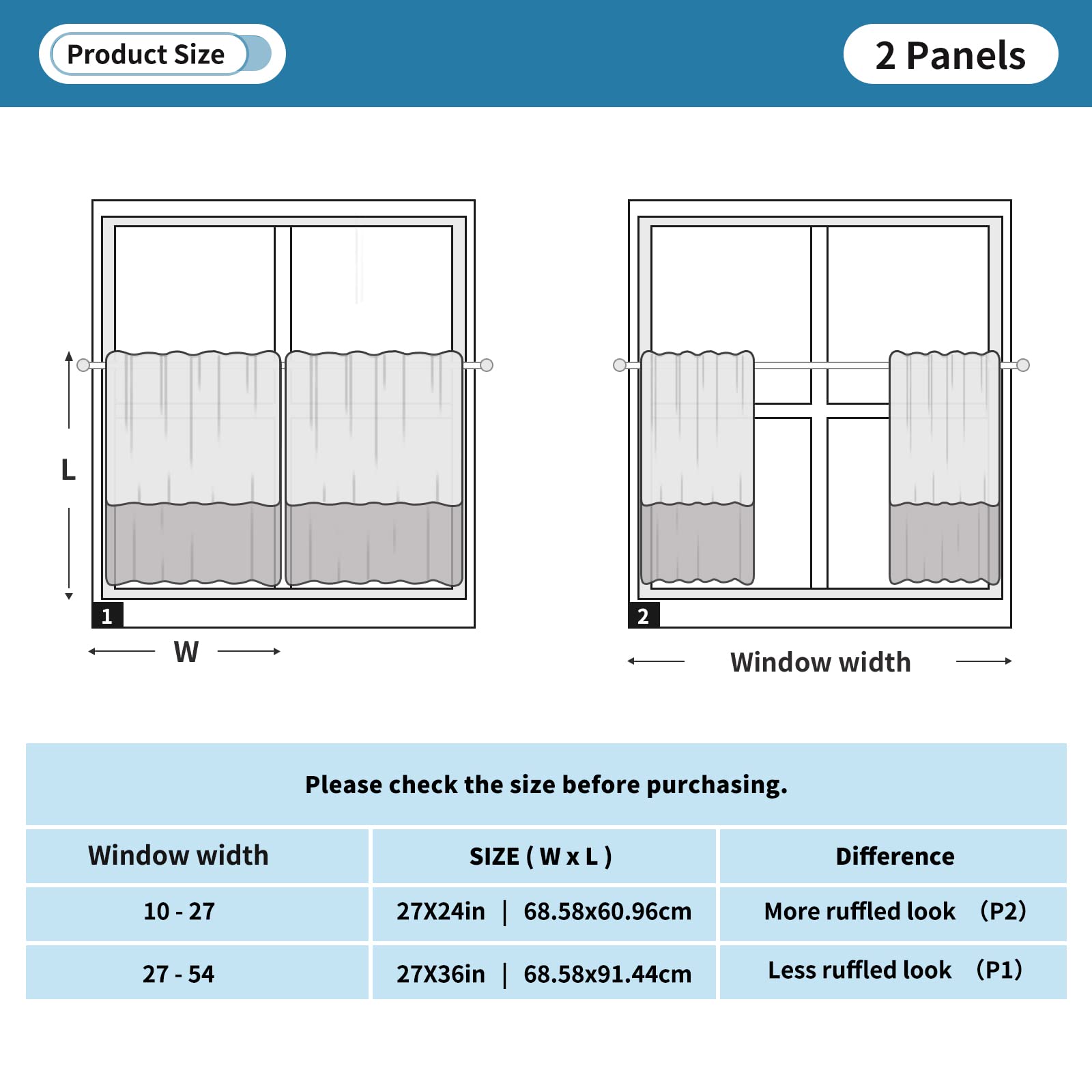 DOMIKING Cute Frog Kitchen Curtains 36 inch Length Rod Pocket Window Treatment Tier Pair for Bedroom Kids Child Baby Nursery Room, 2 Panels (27 W x 36 L)