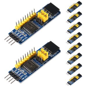 Diitao 10PCS PCF8574T PCF8574 IO Expansion Board I2C IO Expander Module I/O Expander I2C-Bus Evaluation Development Module