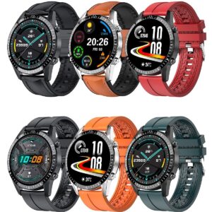 Mens Smart Watch IP68 Waterproof, Health Monitor, Smart Clock Fitness Sports, Multifunctional Smart Watch for Women Men