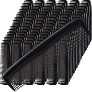 150 pieces hair combs bulk styling comb pocket hair combs set small plastic comb travel comb 5 inch black comb fine dressing comb for women and men