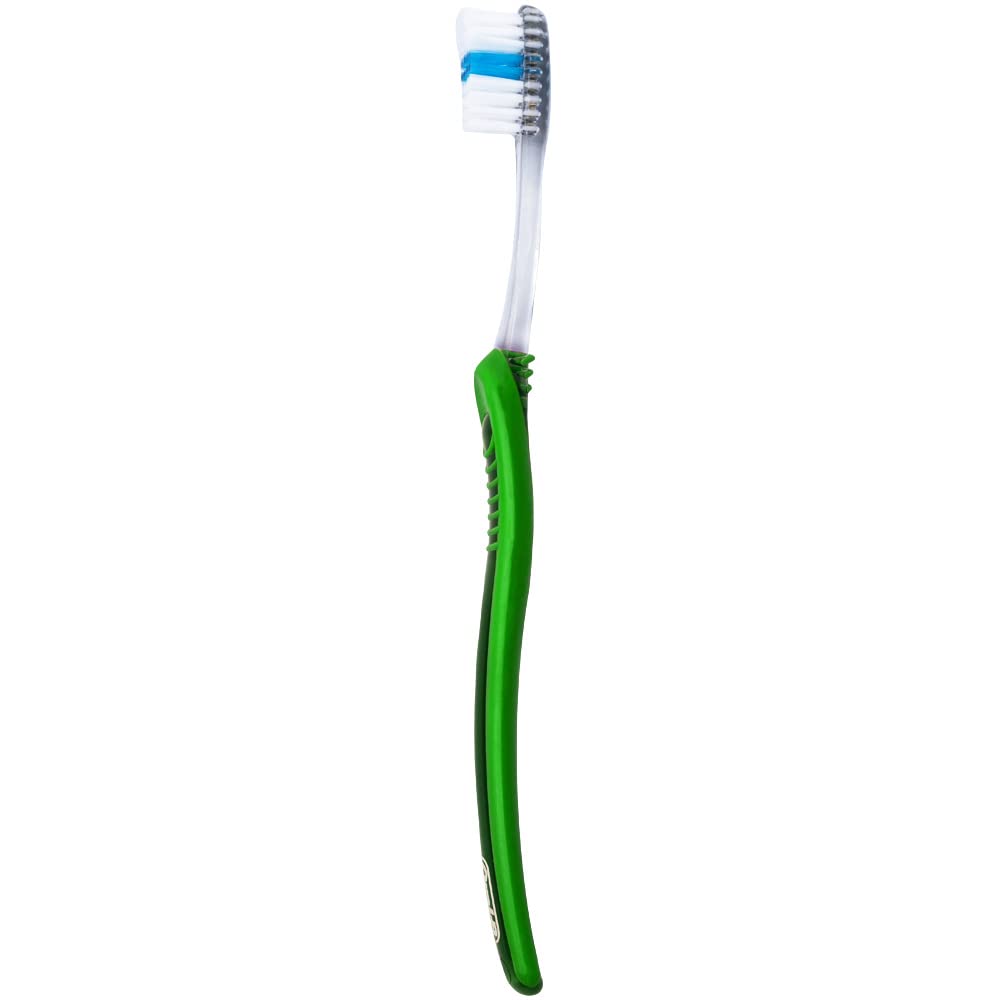 Oral-B Indicator Toothbrush, Flat Trim, 30 Soft (Colors Vary) - Pack of 4