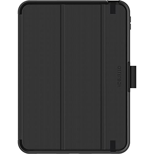 OtterBox Symmetry Folio Case for iPad 10.9-Inch (10th gen 2022), Shockproof, Drop Proof, Slim Protective Folio Case, Tested to Military Standard, Black