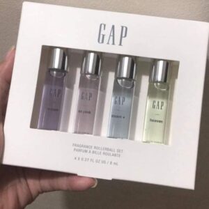 Gap Rollerball Perfume Set (Dream, Dream+, Heaven, So Pink) 8 mL each, 3.75 ounces