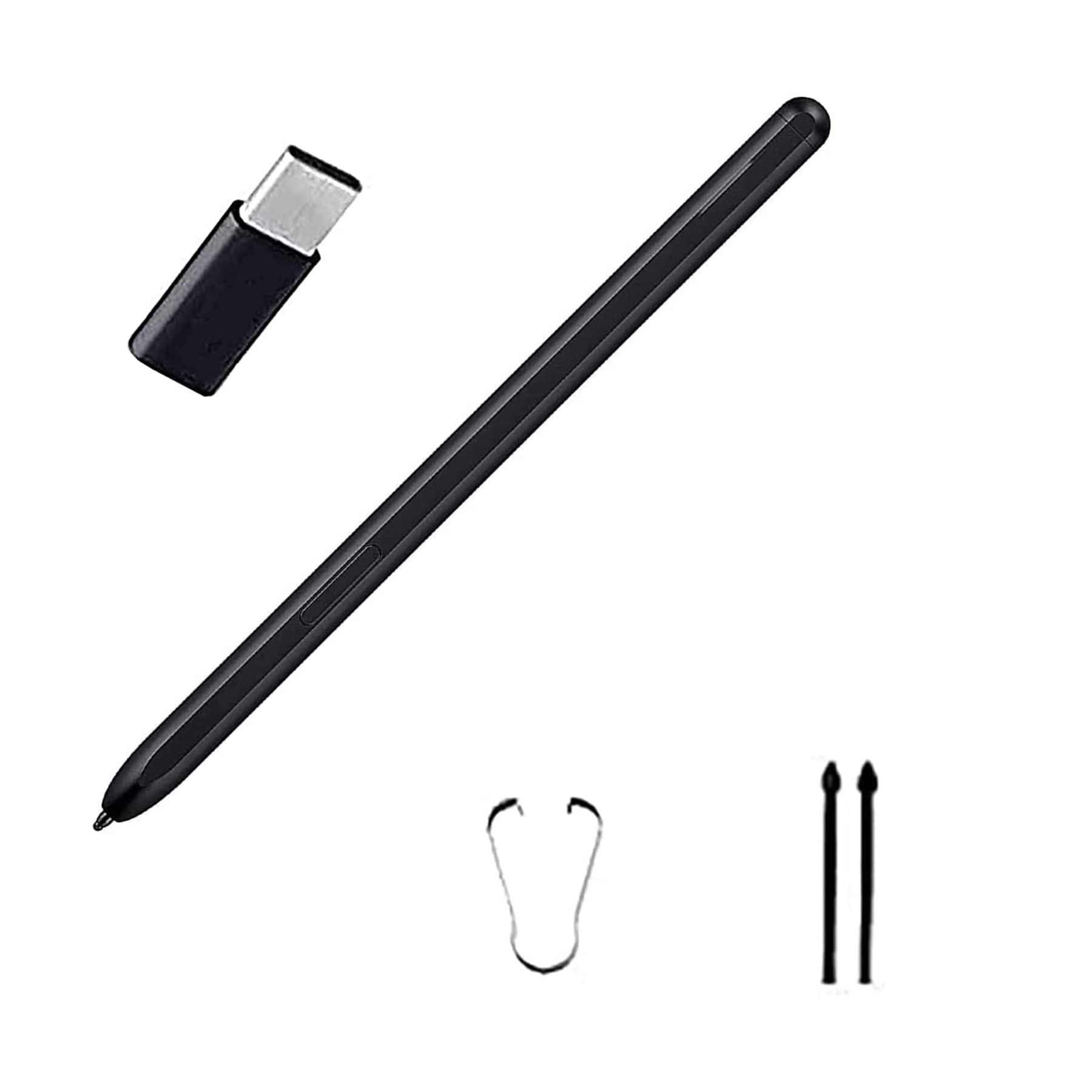 Fold Edition Galaxy Z Fold 4 Pen Replacement + 2 Pen Tips for Samsung Galaxy Z fold 4 S Pen Touch Stylus S Pen +Replacement Tips/Nibs + Type-C Convertor