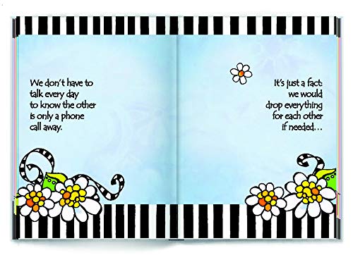 Blue Mountain Arts Mini Book (Kindred Spirits, Forever Friends)—Birthday Gift, Encouragement Gift, Women Friendship Gift, or Gift for Her by Suzy Toronto, 4 x 3 inches