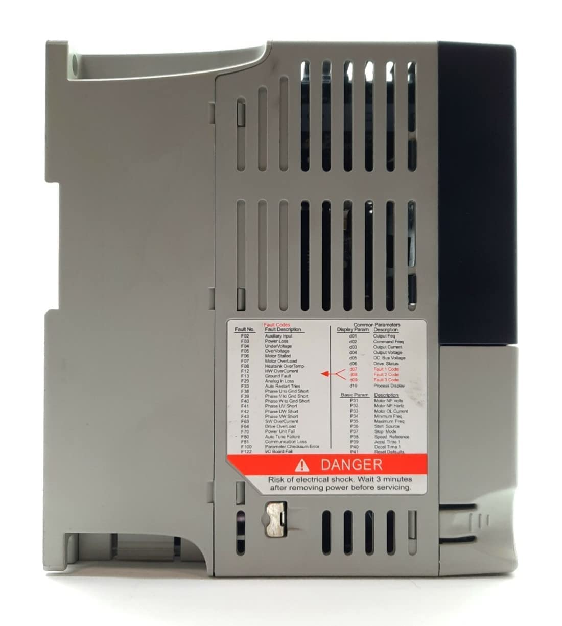 22A-D6P0N104 PowerFlex 4 AC Drive 480V 2.2KW VFD 22A-D6P0N104 Sealed in Box 1 Year Warranty