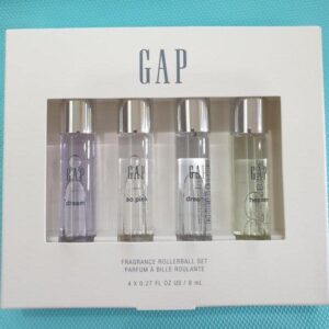 Gap Rollerball Perfume Set (Dream, Dream+, Heaven, So Pink) 8 mL each, 3.75 ounces