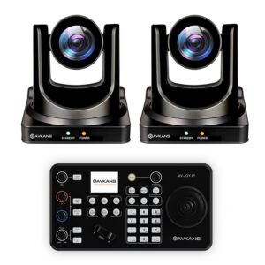 avkans 30x hdmi sdi ptz camera kits super joystick controller for live streaming services