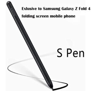 Galaxy Z Fold 4/3/5 S Pen Fold Edition for Samsung Galaxy Z Fold 3/4/5,EJ-PF946BBEGUS,with Replacement Tips/Nibs (Black)