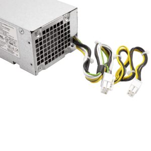 Power Supply Replacement for H260EBM-00 0H7X3F H7X3F Compatible with Dell Optiplex 3060 5060 7060 260W