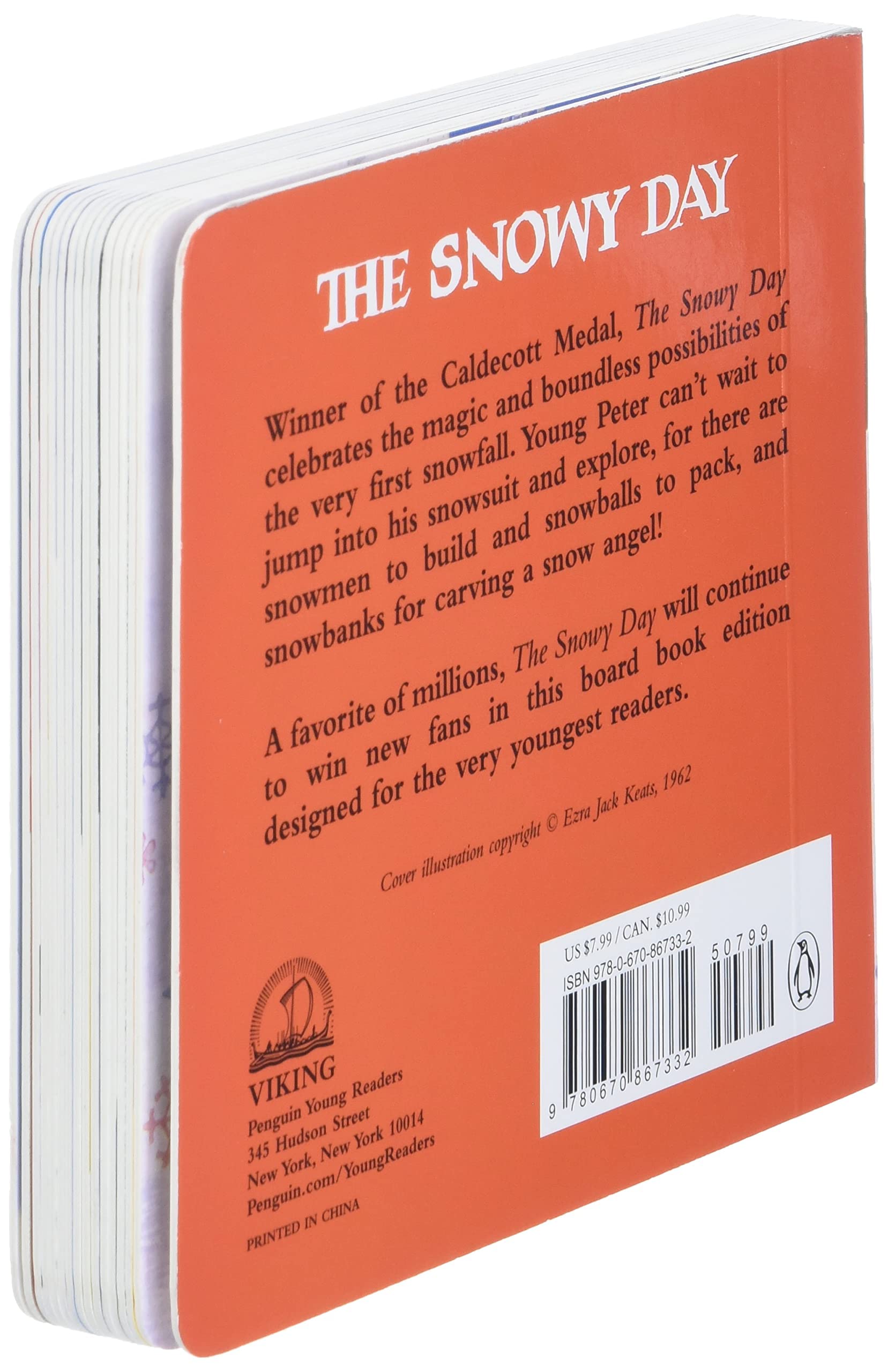 Ezra Jack Keats Gift Set Includes The Snowy Day Board Book with MerryMakers Peter Stuffed Plush Friend and We 3 Books Book Gift Bag (an Educational Classic of Wonder and Hope)