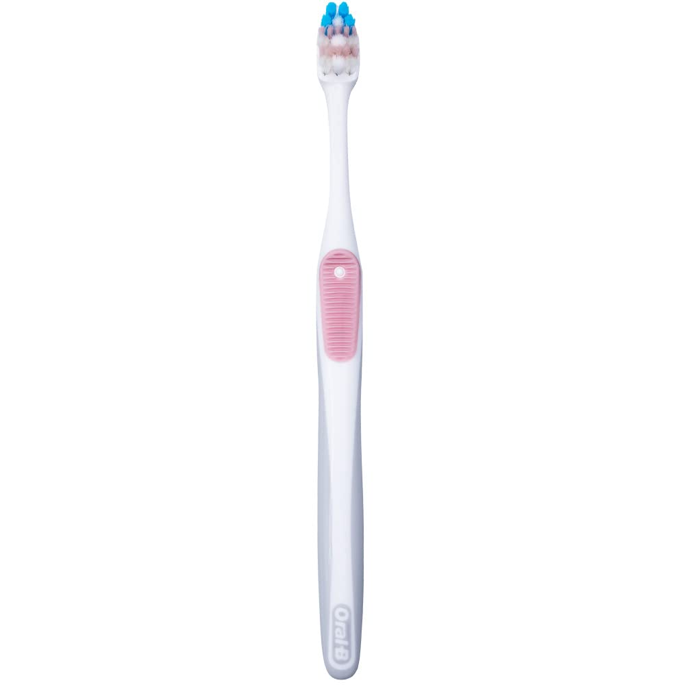 Oral-B Gum Care Extra Soft Toothbrush for Sensitive Teeth and Gums, Compact Small Head, (Colors Vary) - Pack of 1