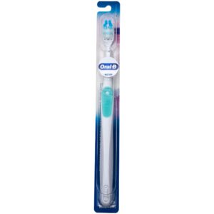 Oral-B Gum Care Extra Soft Toothbrush for Sensitive Teeth and Gums, Compact Small Head, (Colors Vary) - Pack of 1