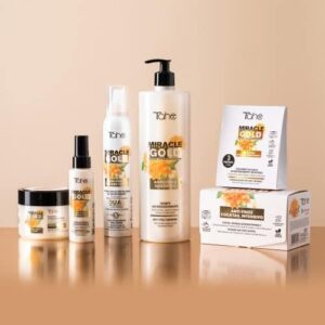 Miracle Gold Anti-frizz Kit (Miracle Gold Shampoo 300ml + Miracle Gold Mask 300ml + Miracle Gold Styling Cream 100ml) (For Fine Hair)