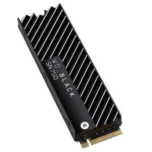 WD_Black SN750 2TB NVMe M.2 Internal Gaming SSD with Heatsink