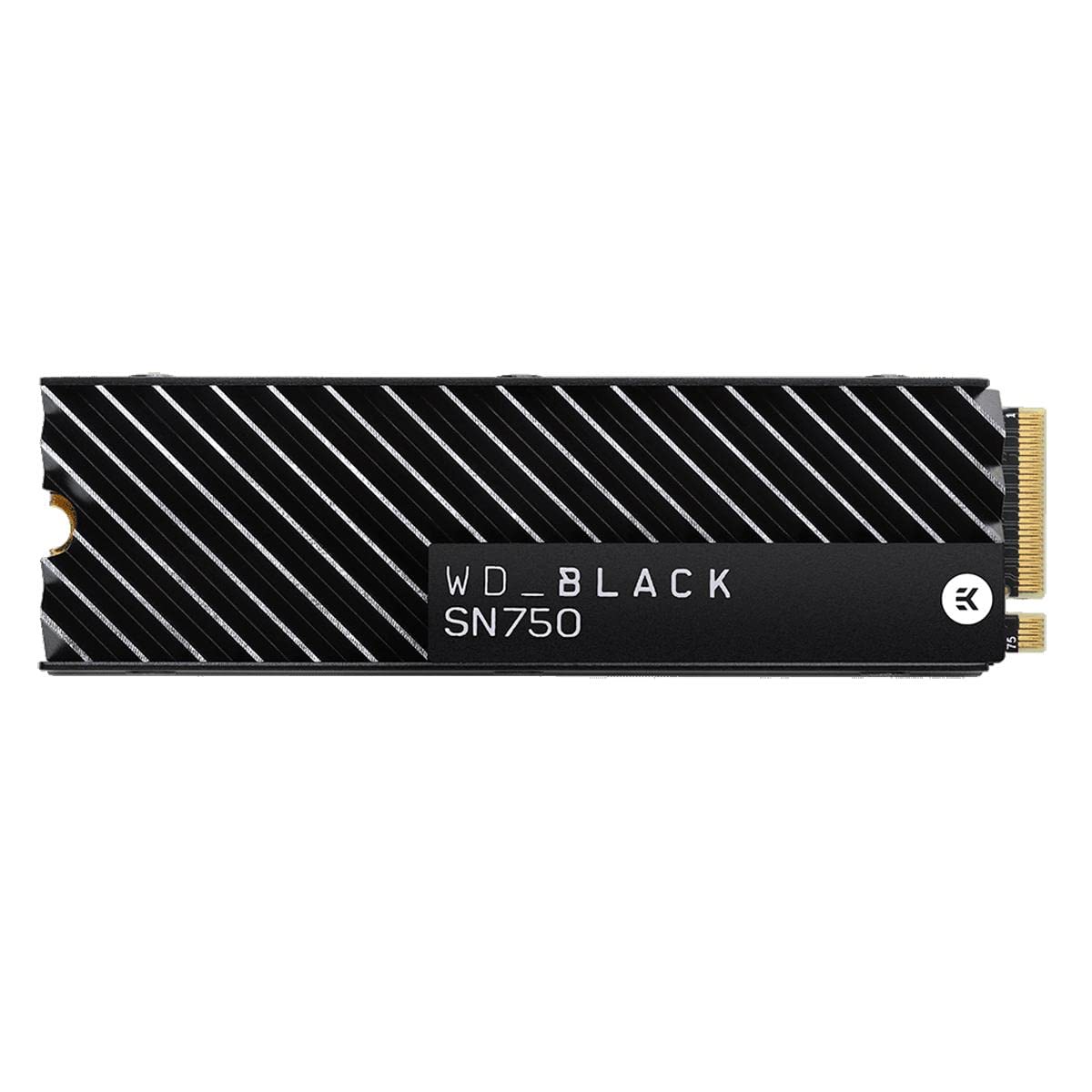 WD_Black SN750 2TB NVMe M.2 Internal Gaming SSD with Heatsink