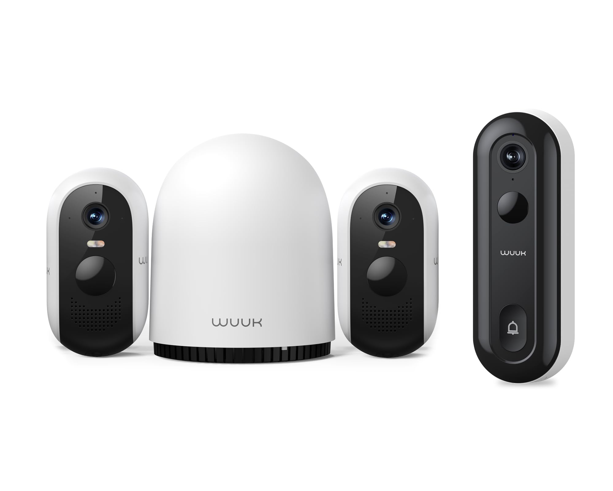 WUUK 2 Outdoor Camera Wireless and Doorbell Camera