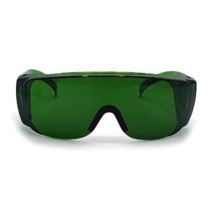 freemascot ipl 200nm-2000nm laser safety glasses for laser hair removal treatment and laser cosmetology operator eye protection (green)