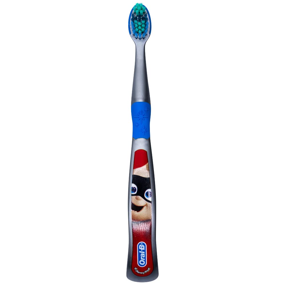 Oral-B Kids Pixar Toothbrush, Children 3+, Extra Soft (Characters Vary) - Pack of 2