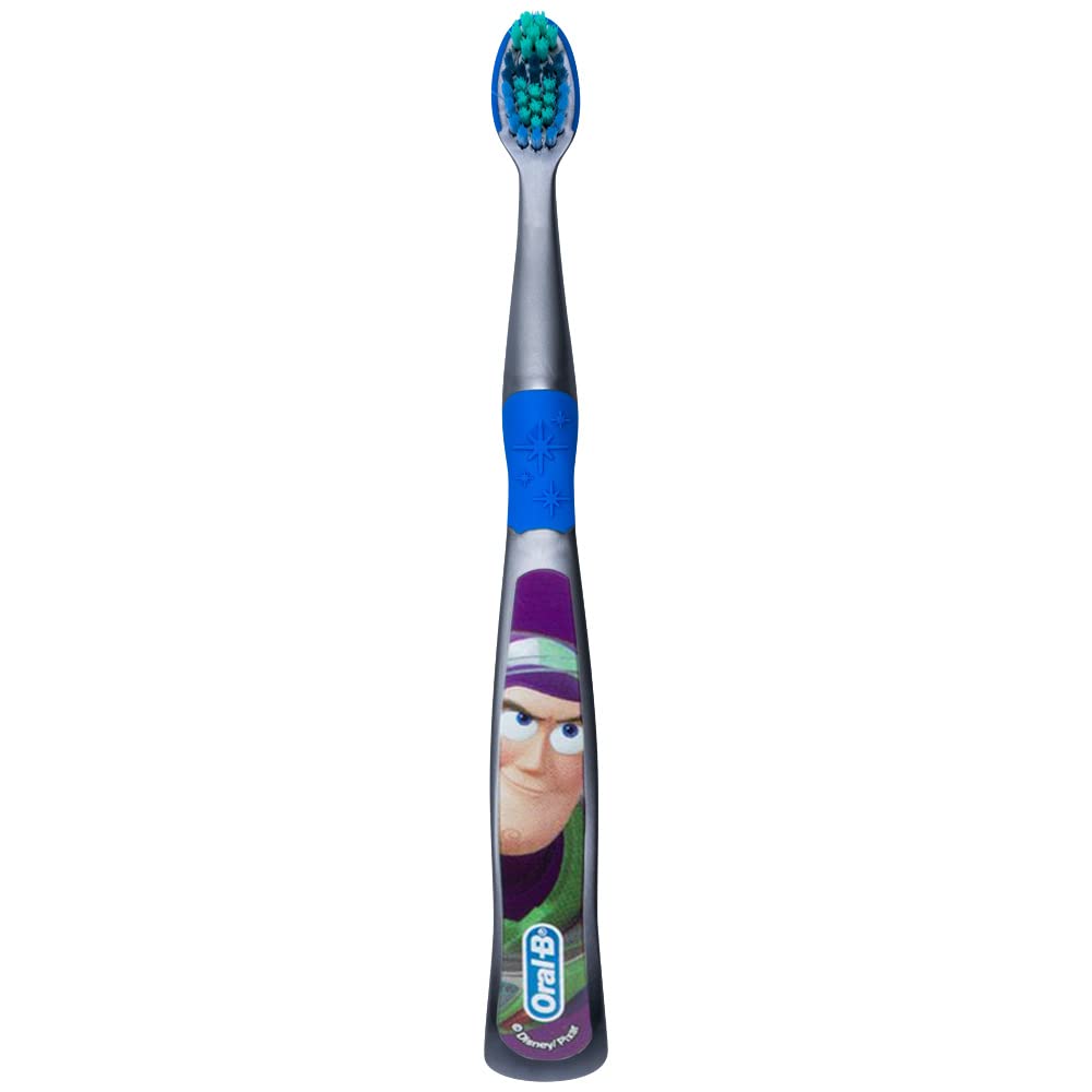 Oral-B Kids Pixar Toothbrush, Children 3+, Extra Soft (Characters Vary) - Pack of 2