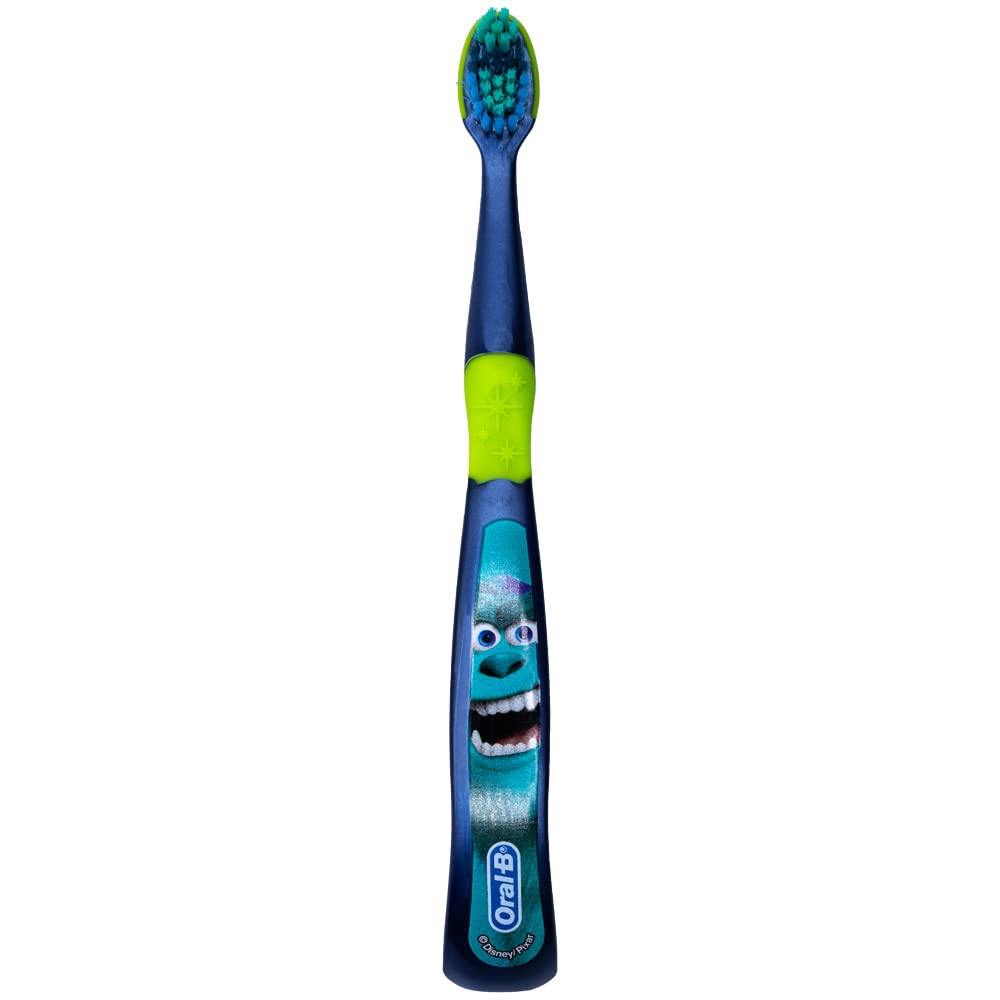 Oral-B Kids Pixar Toothbrush, Children 3+, Extra Soft (Characters Vary) - Pack of 2