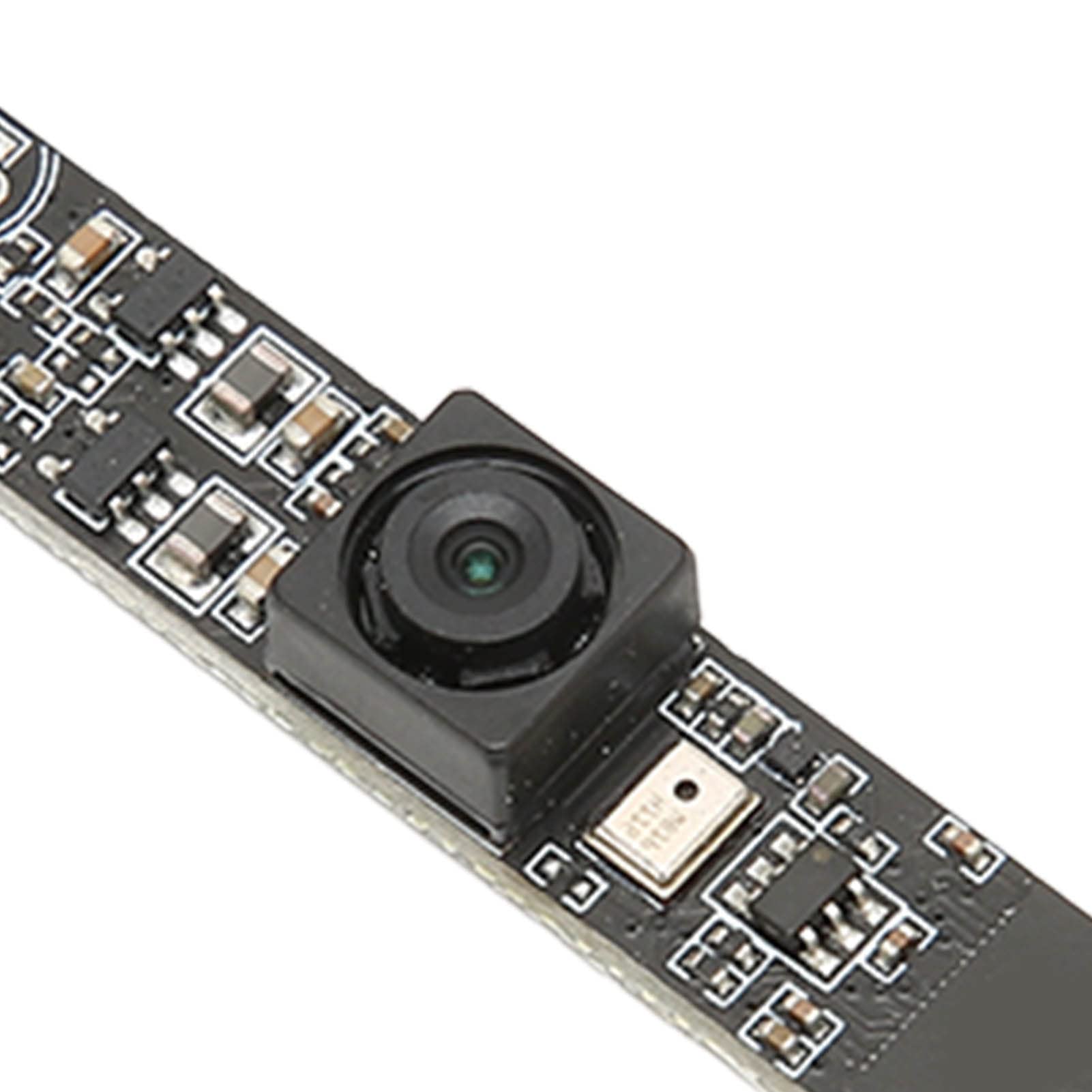 USB Camera Module, 12MP 4K CMOS Sensor Mini USB Camera Board, 123 Degree Wide Angle Lens Noise Free Industrial HD USB Webcam Board Compatible with Windows, Android, Linux, Plug and Play