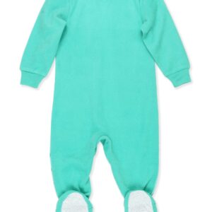 CoComelon JJ Little Star Toddler Infant Footed Blanket Sleeper Pajamas (24M, Teal)