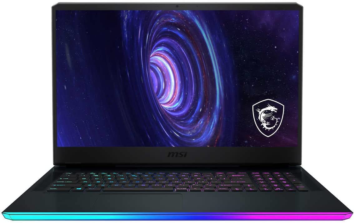 MSI GE76 Raider 17.3" FHD 144Hz Gaming Laptop - 11th Gen Intel Core i7-11800H up to 4.60GHz Processor, 64GB RAM, 4TB (2 x 2TB) NVMe SSD, GeForce RTX 3060 Graphics, Windows 11 Home, Titanium Blue