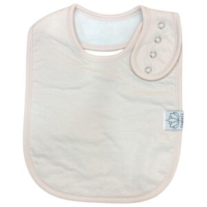 Isabeli Organic Cotton Toddler Drool Bibs 4 Pack - Pink