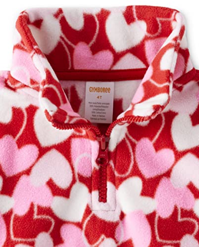 Gymboree Girls' and Toddler Long Sleeve Sweaters, Lots of Hearts, 7