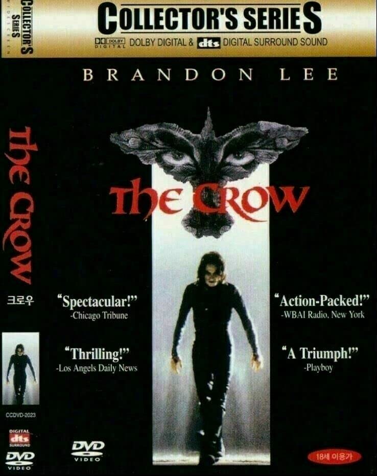 The Crow (1994) DVD Alex Proyas Brandon Lee