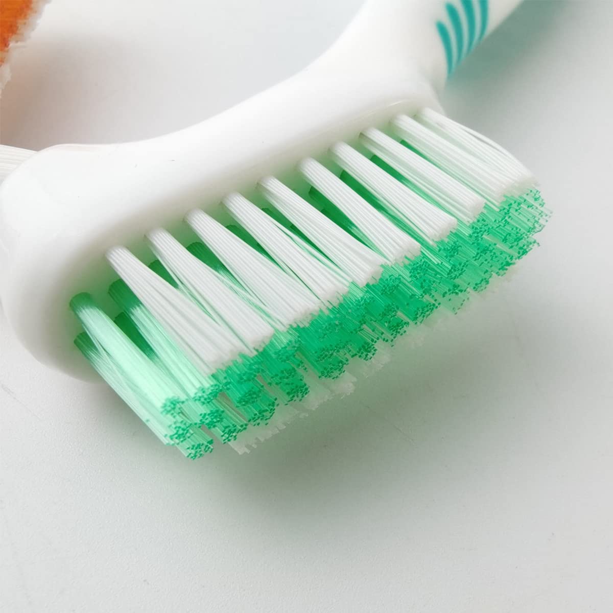 GXXMEI 4PCS Denture Brush Toothbrush Denture Toothbrush Brush Cleaning Brush for False Teeth Cleaning