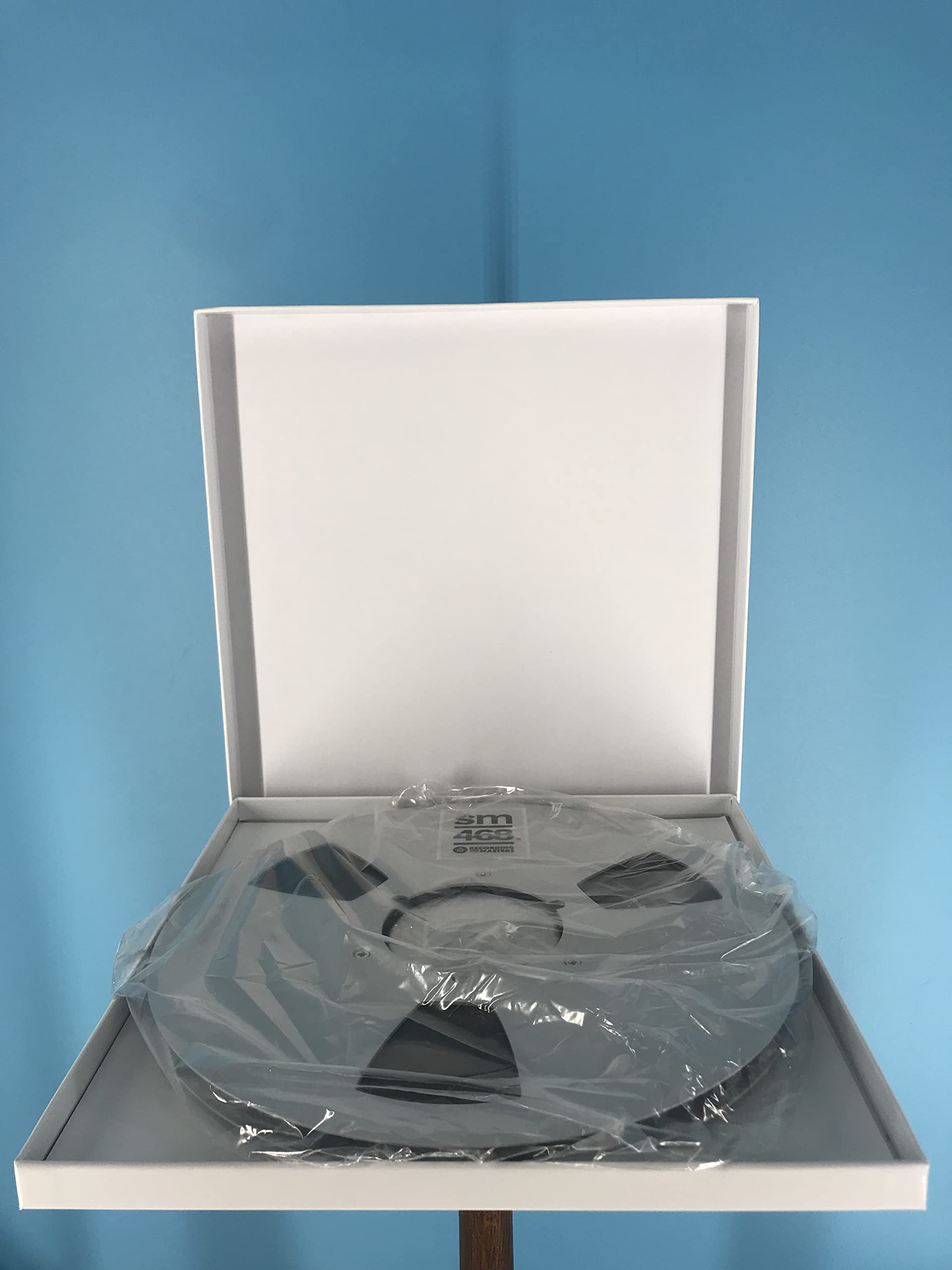 NEW RTM PYRAL SM468 1/4" 2500' 762m 10.5" Metal Reel NAB Hinged Box RMG/EMTEC Studio Mastering Tape R35120