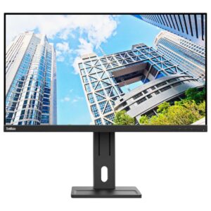 Lenovo ThinkVision E28u-20 28" Class 4K UHD LCD Monitor - 16:9 - Raven Black