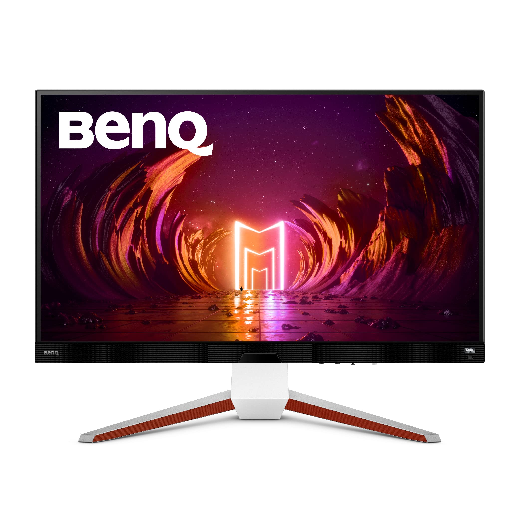 BenQ MOBIUZ EX3210U 32~'' 4K IPS Gaming Monitor, 144Hz 1ms, True 10-bit, HDMI 2.1 (48Gbps), 98% P3, 99% Adobe RGB, FreeSync, (Reed), White (Renewed)