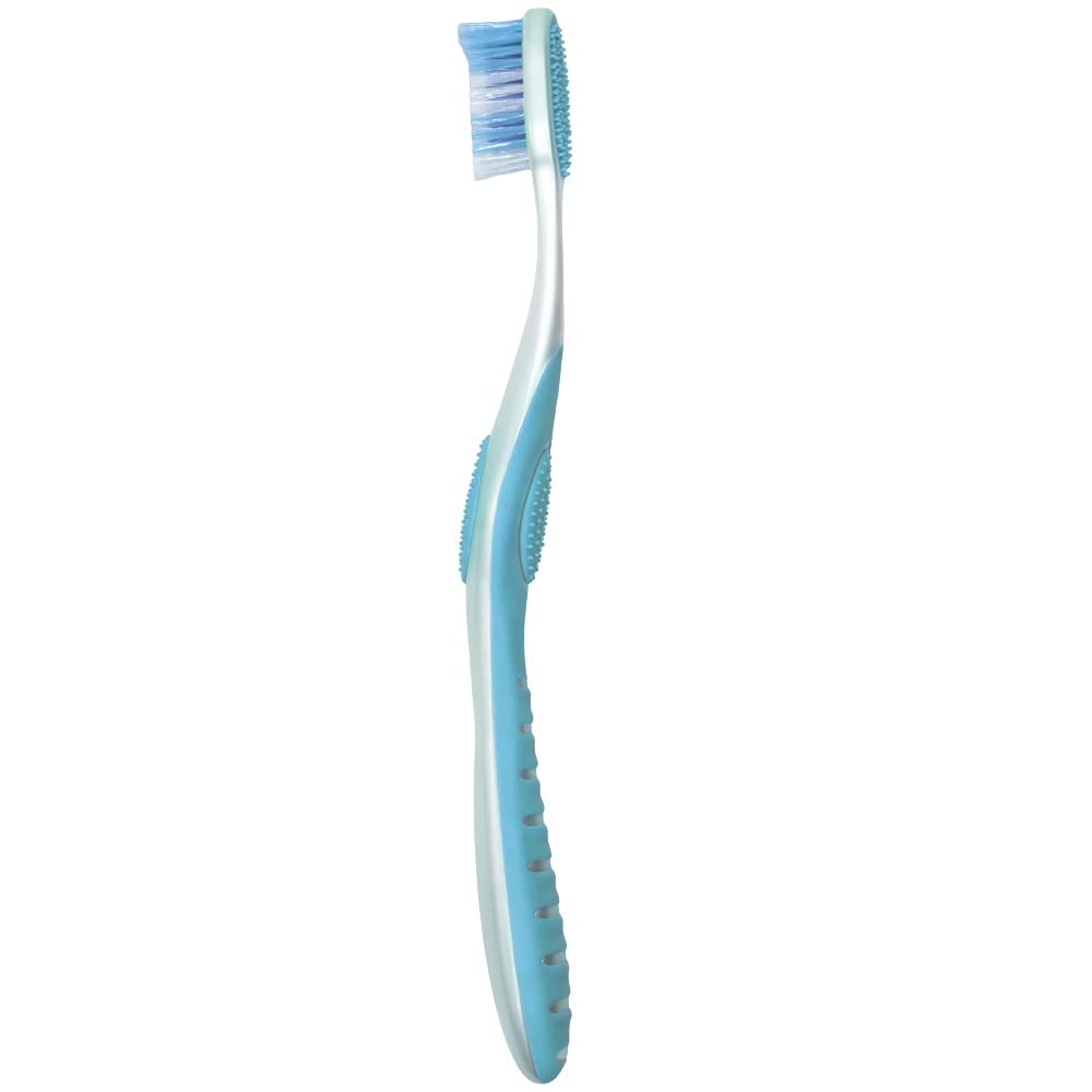 Colgate 360 Enamel Health Sensitive Toothbrush, Compact Head, Extra Soft - Pack of 6