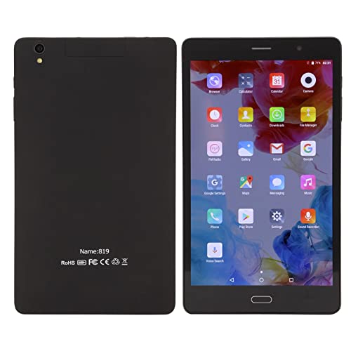 HD Tablet, 100240V Dual SIM Dual Standby 8 Inch Tablet 4GB RAM 64GB ROM for Work US Plug