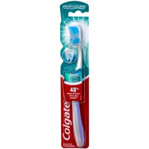 Colgate 360 Enamel Health Sensitive Toothbrush, Compact Head, Extra Soft (Colors Vary) - Pack of 44