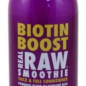 Real Raw Conditioner Biotin Boost Thick & Full 12 Ounce (354ml) (Pack of 2)