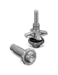 elco ejz100 / dfsezj100 fab-lok fastener carbon steel screw .062"-.250" grip - 200 pieces